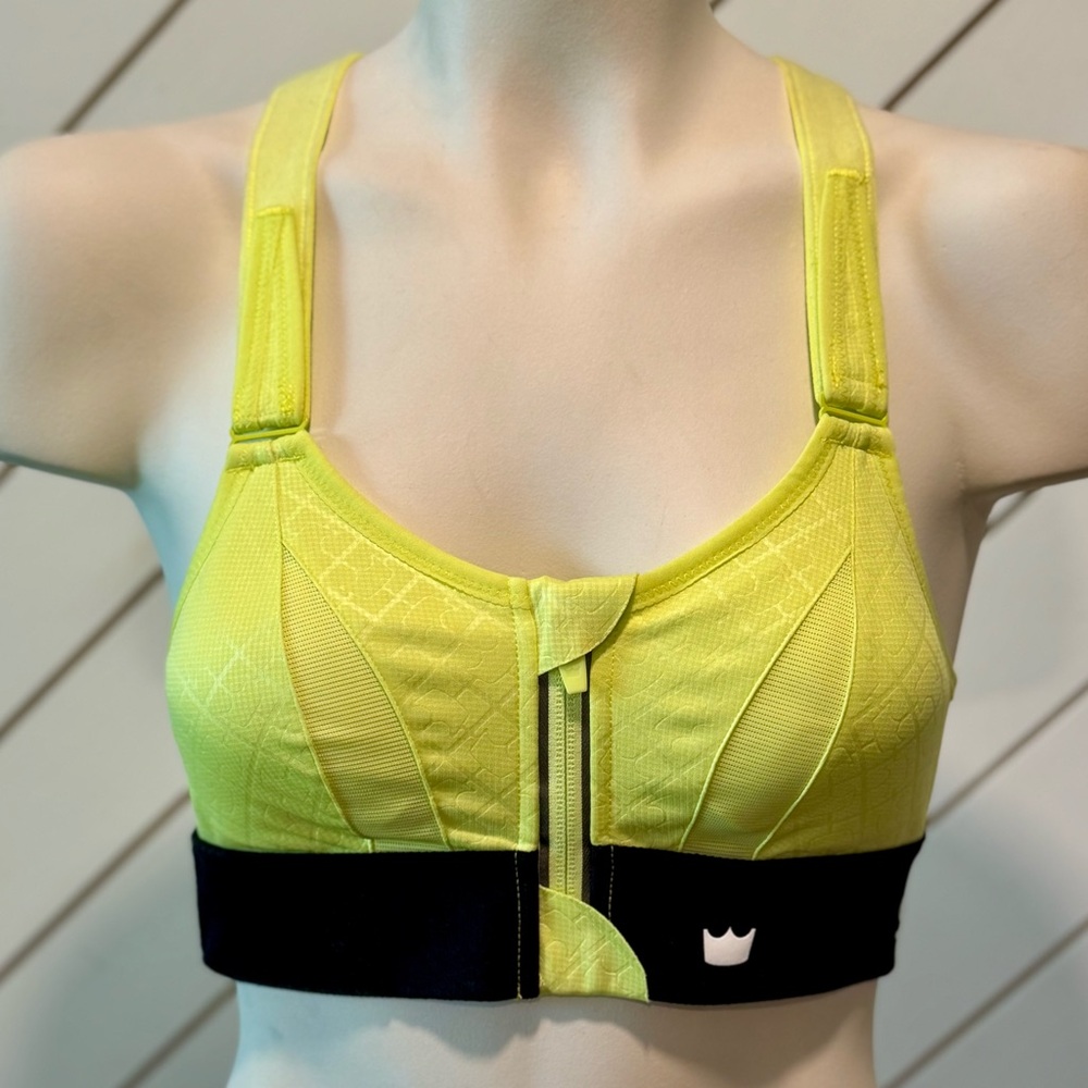 SHEFIT - The Ultimate Sports Bra - Neon Bright Yellow/Lime Green